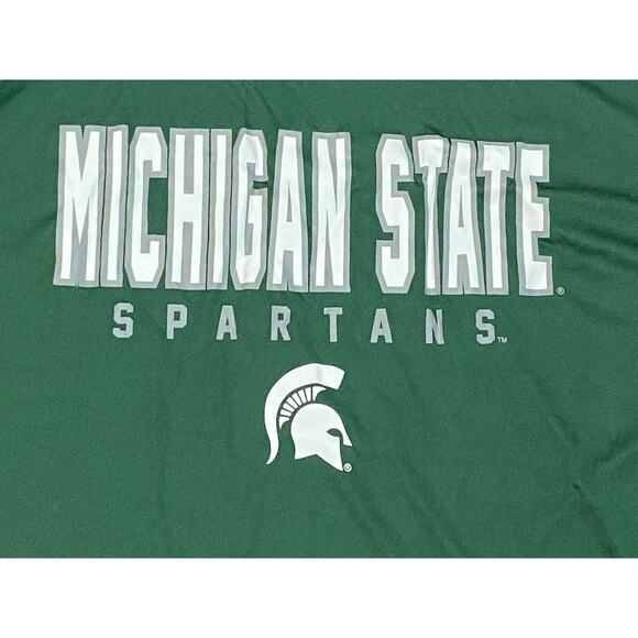 NEW Men's Colosseum Michigan State Spartans Green 3XL Pullover Hoodie - Picture 2 of 7